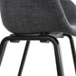 Chair ELEGANS - dark gray - fabric