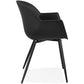 Chair STILETO - black - plastic