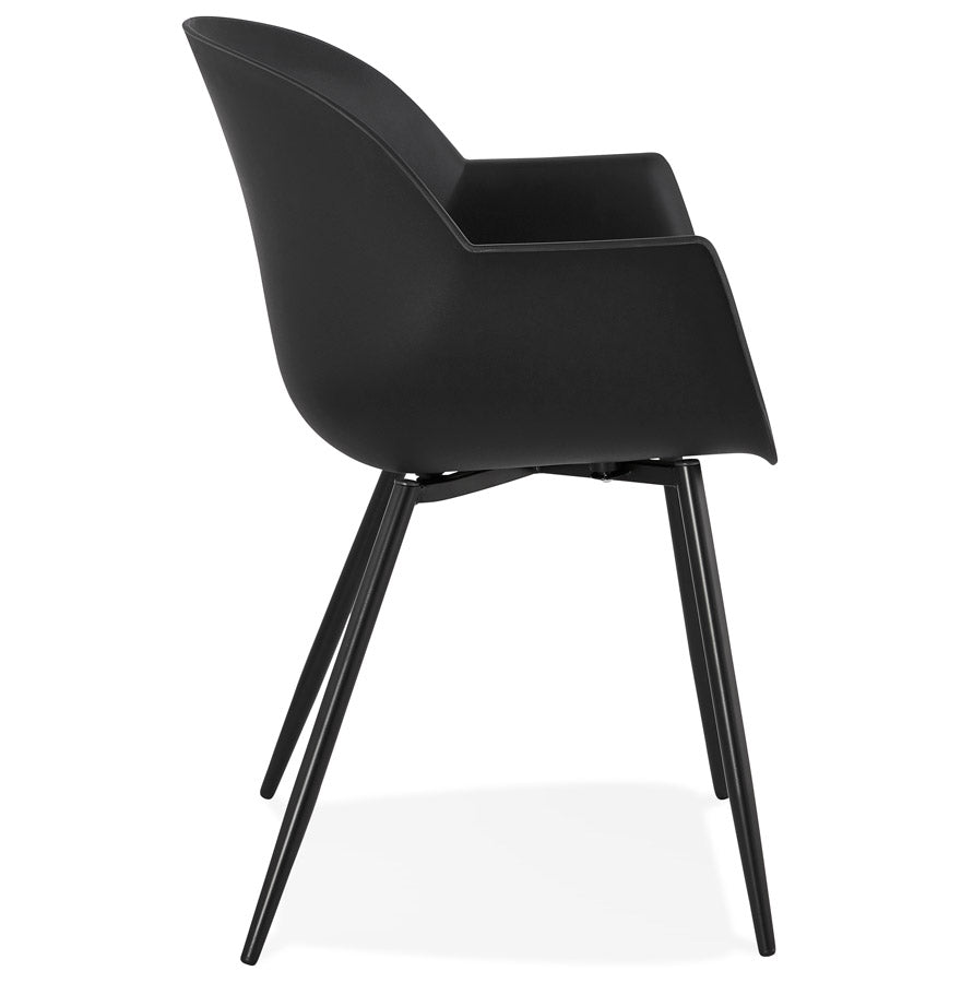 Chair STILETO - black - plastic