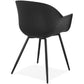 Chair STILETO - black - plastic