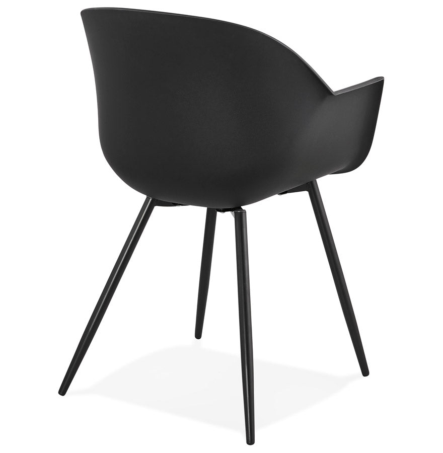 Chair STILETO - black - plastic