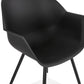 Chair STILETO - black - plastic