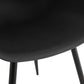 Chair STILETO - black - plastic