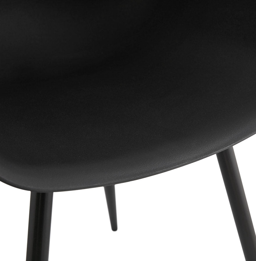 Chair STILETO - black - plastic