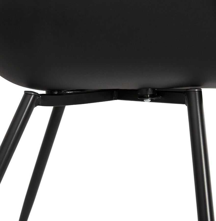 Chair STILETO - black - plastic