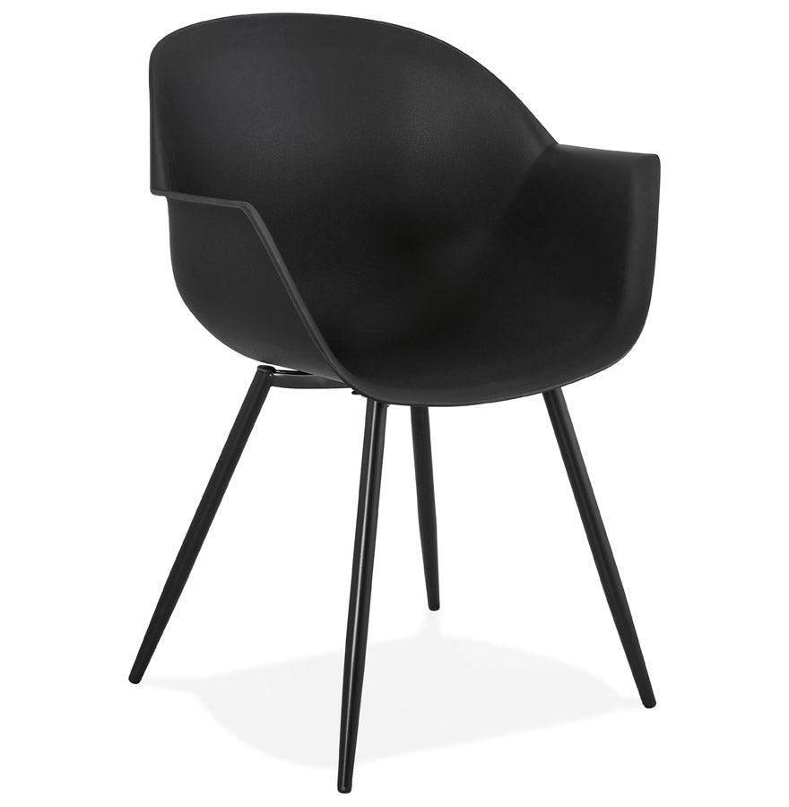 Chair STILETO - black - plastic