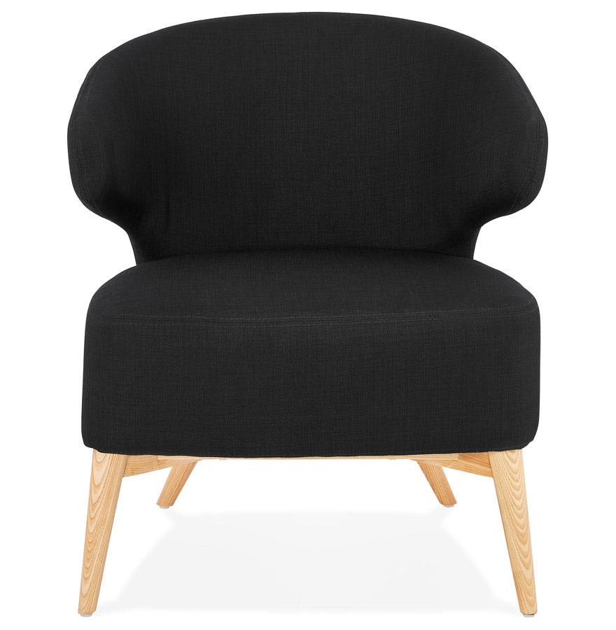 Fauteuil MISSY - zwart - stof