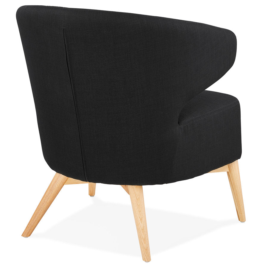 Fauteuil MISSY - zwart - stof