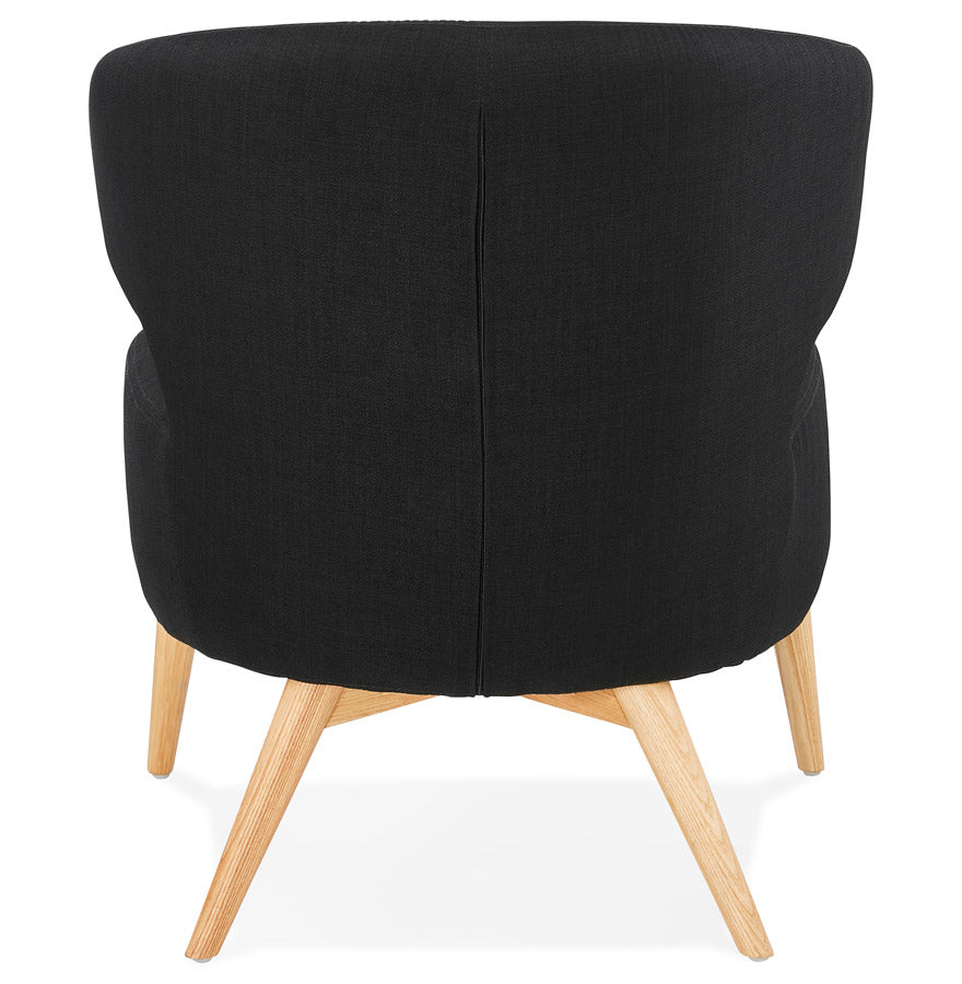 Fauteuil MISSY - zwart - stof