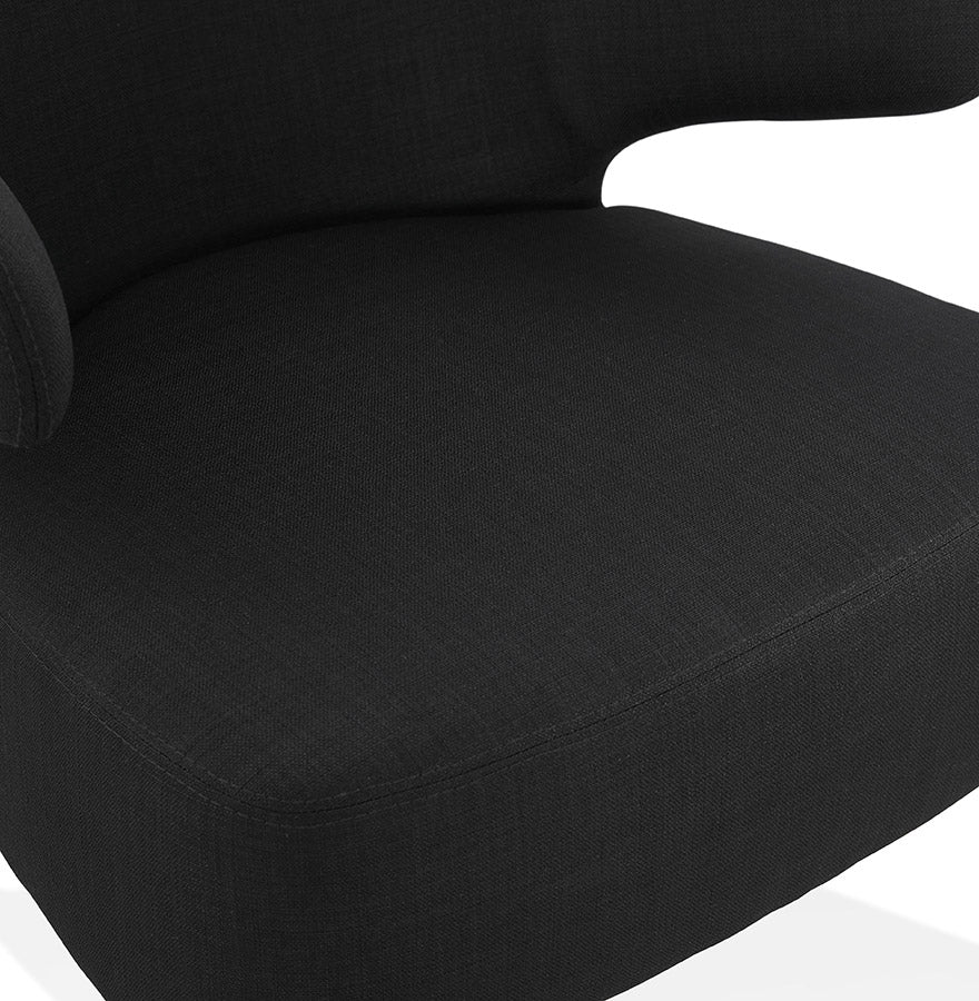 Fauteuil MISSY - zwart - stof