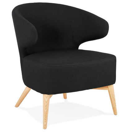 Fauteuil MISSY - zwart - stof