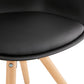 Chair SKANOR - black - plastic