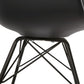 Chair KOKLIKO - black - plastic