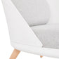 Fauteuil KAJOL - wit - kunststof