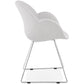 Chair TEXINA - light gray - fabric