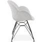 Chair EQUIUM - light gray - fabric