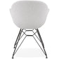 Chair EQUIUM - light gray - fabric