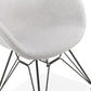 Chair EQUIUM - light gray - fabric