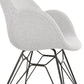 Chair EQUIUM - light gray - fabric