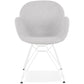 Chair LIDER - light gray - fabric