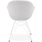 Chair LIDER - light gray - fabric