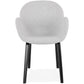 Chair ELEGANS - light gray - fabric