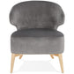 Sessel MELICK - grau - Stoff