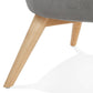 Sessel MELICK - grau - Stoff