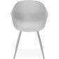 Chair STILETO - gray - plastic