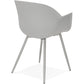 Chair STILETO - gray - plastic