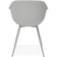 Chair STILETO - gray - plastic