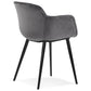 Chair LOREL - gray - fabric