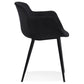 Chair LOREL - black - fabric