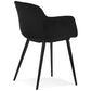 Chair LOREL - black - fabric