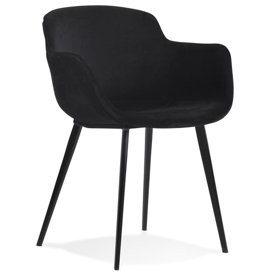 Chair LOREL - black - fabric