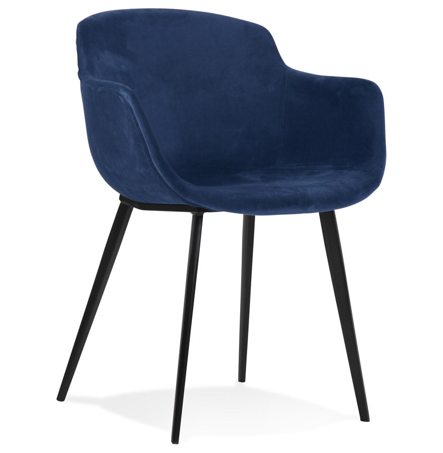 Chair LOREL - blue fabric