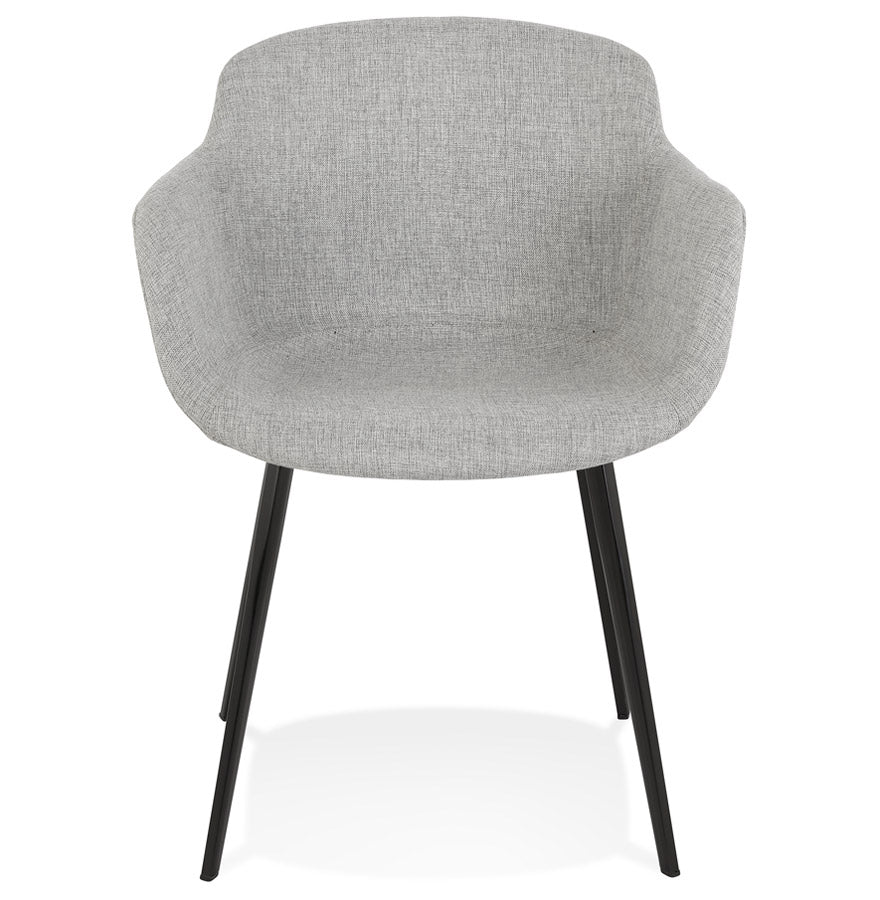 Chair NOLAN - light gray - fabric