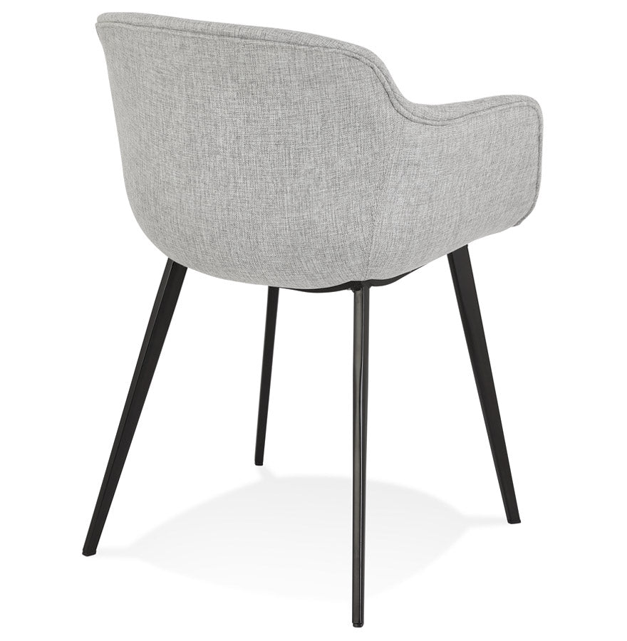 Chair NOLAN - light gray - fabric