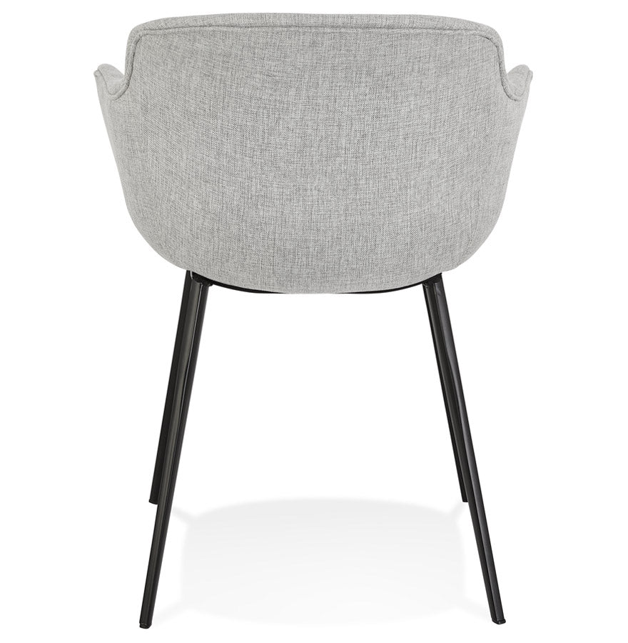 Chair NOLAN - light gray - fabric