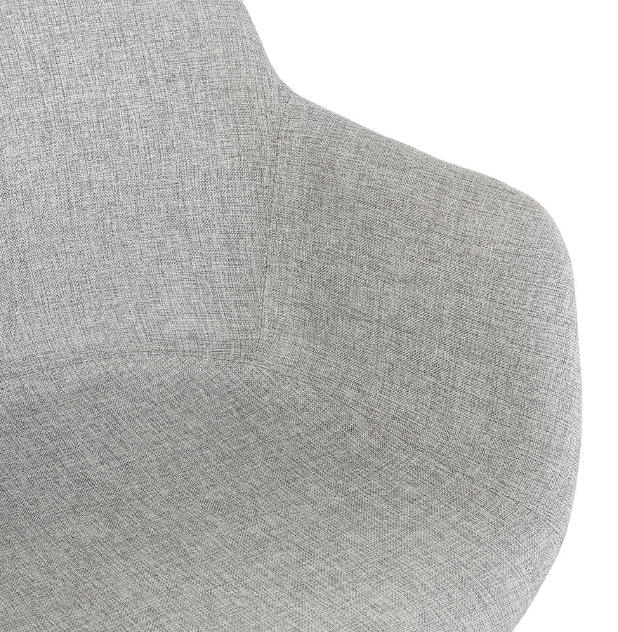 Chair NOLAN - light gray - fabric