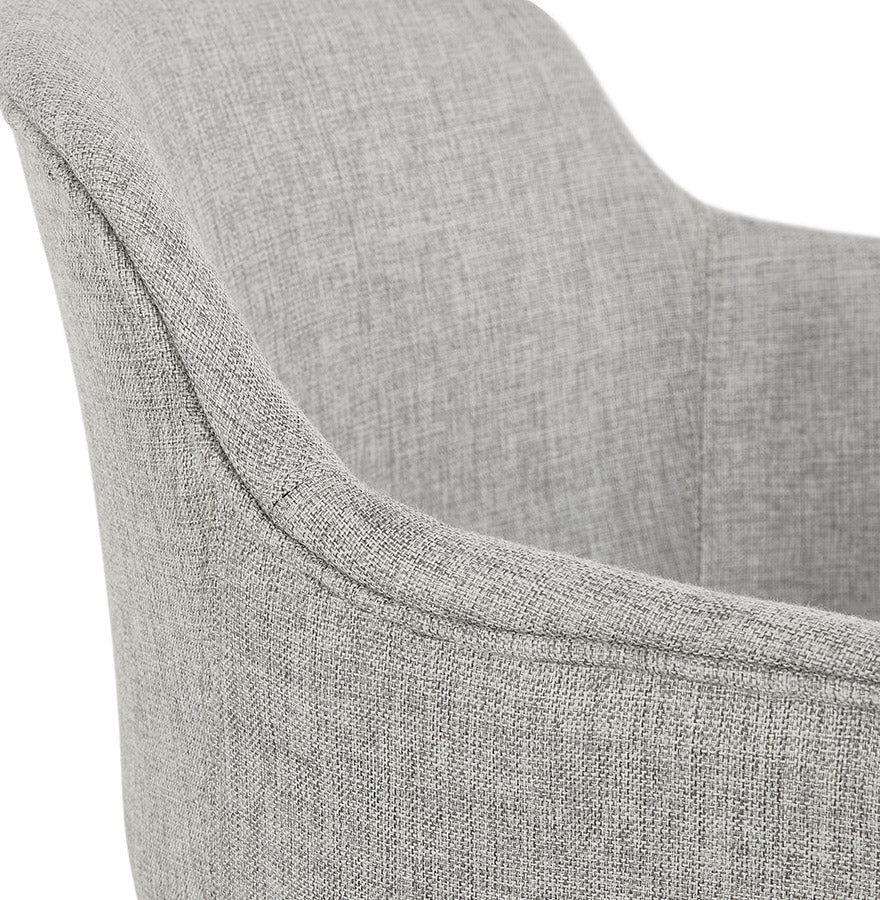 Chair NOLAN - light gray - fabric