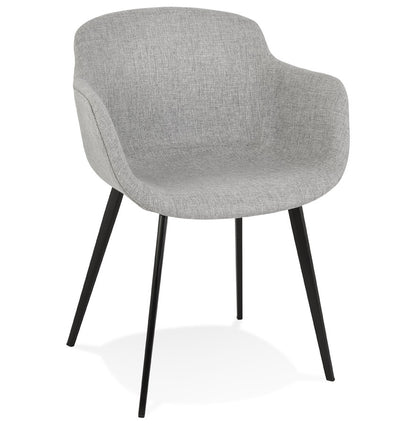 Chair NOLAN - light gray - fabric