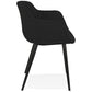 Chair NOLAN - black - fabric