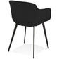 Chair NOLAN - black - fabric