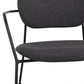 Chair WINTER - dark gray - fabric