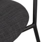 Chair WINTER - dark gray - fabric