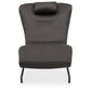 Sessel FALL – dunkelgrau – Stoff