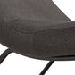 Sessel FALL – dunkelgrau – Stoff