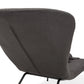 Sessel FALL – dunkelgrau – Stoff