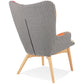 Sessel DAISY - mehrfarbig - Stoff